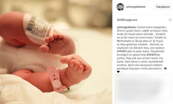 <p><strong>İkinci kez baba olan Şahan Gökbakar instagram hesabından bebeğinin ayakları olan bir fotoğrafı paylaştı ve şu sözleri yazdı:</strong></p>
