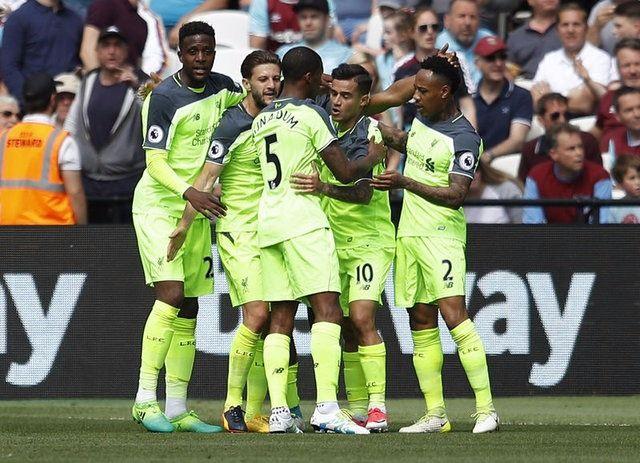 <p>8 - Liverpool</p>
