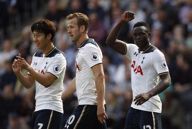 <p>10 - Tottenham</p>
