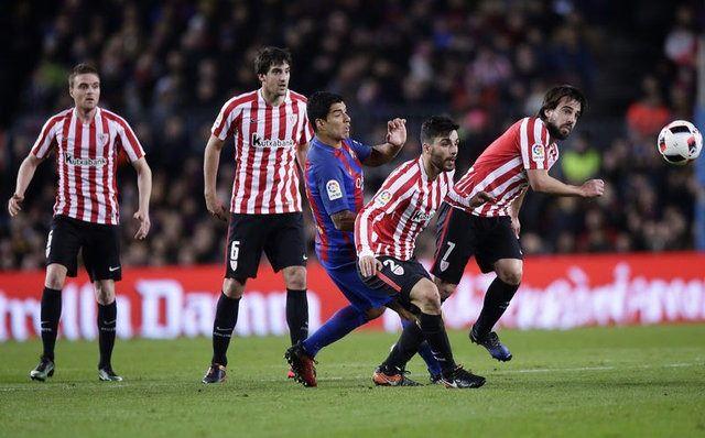 <p>25 - Athletic Bilbao</p>
