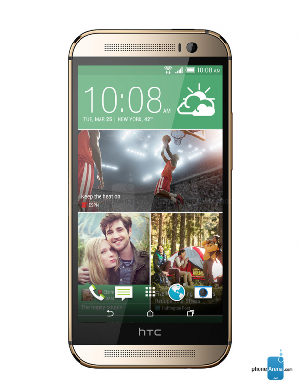 <p>HTC'nin yeni amiral gemisi One M8 ön tarafında 5MP'lik kamera barındırıyor.</p>
