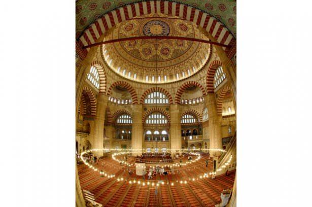 Selimiye Camii'nden muhteşem kareler