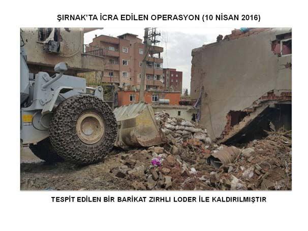 <p><strong>ŞIRNAK’TA TERÖR OPERASYONLARI DEVAM EDİYOR</strong></p>
<p>Şırnak’ta, askerlerin bölücü terör örgütü mensuplarını etkisiz hale getirmek için düzenlediği operasyonlar, kararlılıkla devam ediyor. Bölücü terör örgütü mensuplarının sokak ve caddelerde vatandaşların evlerine verdiği zararlar fotoğraf karelerine yansıdı.</p>