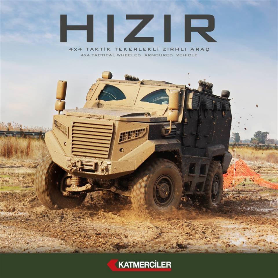 <p>Türk savunma sanayisinin zırhlı kara aracı pazarındaki yeni oyuncularından Katmerciler'in taktik tekerlekli zırhlı araçları ilk kez envantere girecek.</p>

<p> </p>
