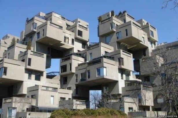 <p><strong>Habitat 67, Montreal, Kanada</strong></p>
