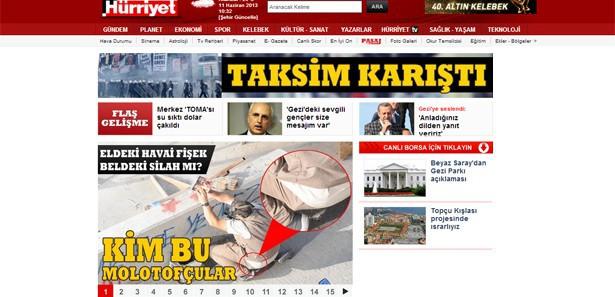 <p>Ulusal Kanal ve Halk TV gibi Hürriyet gazetesi ve internet sitesi okuyucularını tahrik etmek için elinden geleni yaptı. </p>