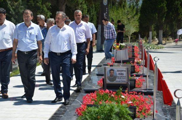 <p>Anne Kezban ve babaanne Ukade Duran, İdris Duran'ın kabri başında gözyaşı döktü.</p>

<p> </p>
