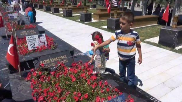 <p>Bayramın ilk günü maden şehitliğini ziyaret edenler arasında Ak Parti Manisa Milletvekili Selçuk Özdağ da vardı. Şehit madencilerin kabirlerini dolaşarak dua eden ve yakınlarına sabırlar dileyen Özdağ, ziyaret sonrasında açıklama yaptı.</p>

<p> </p>
