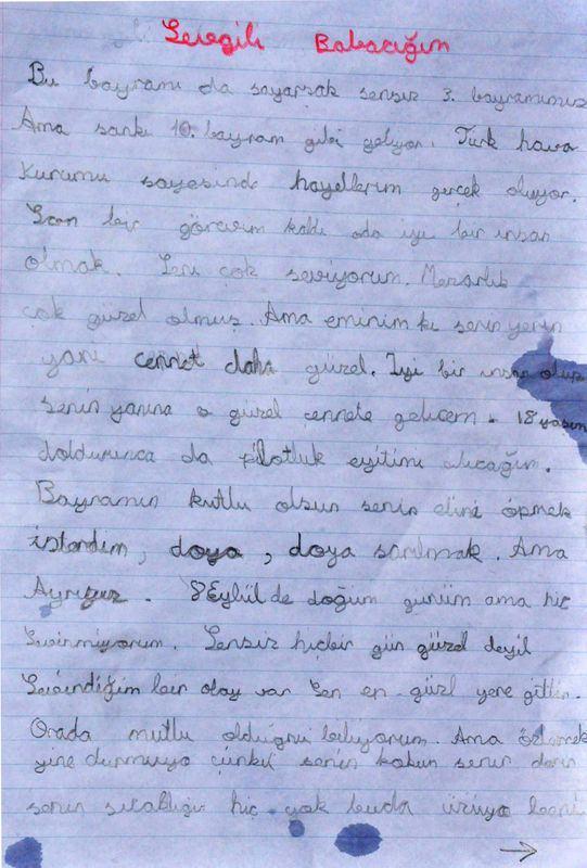 <p>301 kardeşimizi şehit vermiştik. Bugün en azından buraya bir kez daha gelelim vefa imandandır diyerek mezarlığı ziyaret edelim bütün ölmüşlerimize dualar fatihalar gönderelim istedik.</p>
<p> </p>
