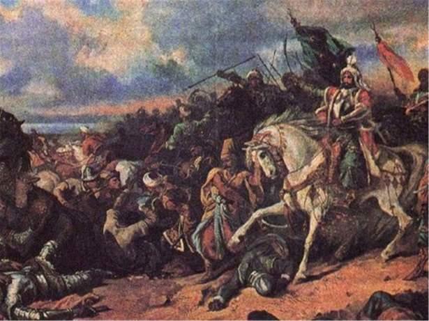 <p>Bir...iki...üç... Kuvvetinin yetemeyeceği bir an bile aklına gelmedi, fakat nafile... Heyecandan al al olup tere battı. Padişah bu "Kılıç Kıran" fedaiyi feda etmek istemedi: "Dur!" diye gürledi.</p>

