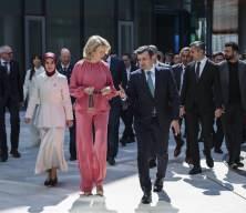Bel&ccedil;ika Krali&ccedil;esi Mathilde, Baykar'ı ziyaret etti