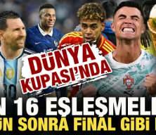 2026 D&uuml;nya Kupası'nda son 16'ya kalan takımlar ve eşleşmeler! 2 g&uuml;n sonra final gibi ma&ccedil;