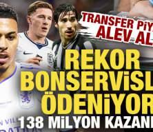 Avrupa'da transfer piyasası alev aldı! Rekor bonservisler &ouml;deniyor: 138 milyon kazandırdı