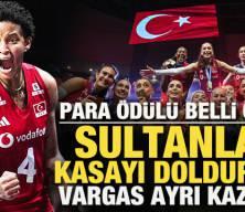 Şampiyonluğun &ouml;d&uuml;l&uuml; belli oldu! Filenin Sultanları kasayı doldurdu: Vargas ayrı kazandı