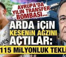 Avrupa'da yılın transfer bombası patlayabilir! Arda G&uuml;ler i&ccedil;in 115 milyon euroluk teklif