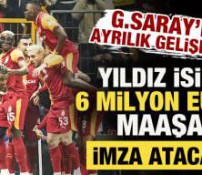 Galatasaray'da ayrılık gelişmesi! Yıldız isim 6 milyon euroluk maaşa imza atacak