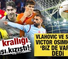 Gol krallığı yarışı kızıştı! Osimhen'in &ouml;nde olduğu listede Vlahovic 'bende varım' dedi