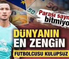 Parası saymakla bitmiyor! D&uuml;nyanın en zengin futbolcusu kul&uuml;ps&uuml;z kaldı