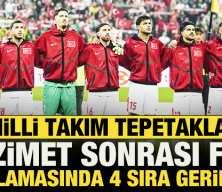İtalya hezimeti sonrası A Milli Takım tepetaklak... FIFA sıralamasında da geri d&uuml;şt&uuml;k