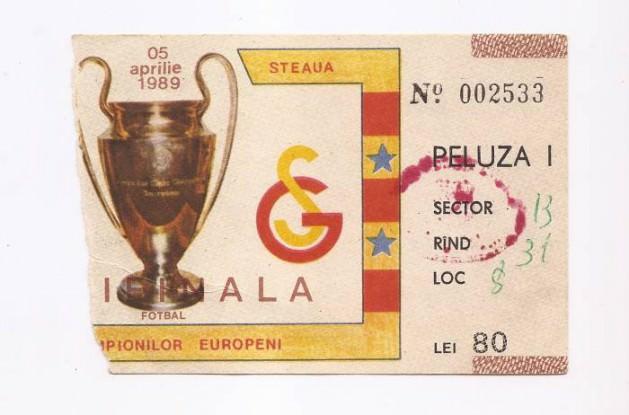 <p>1989 STEAUA BÜKREŞ-GALATASARAY</p>
