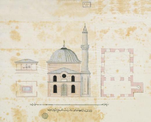 <p>Büyükada'da yapılacak Camii Şerif'in taslağı<br />
 </p>
