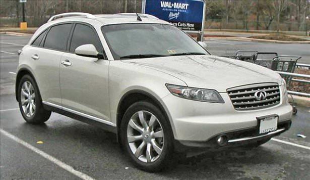 <p>Infiniti FX35 2003 ile 2005 model yılları arasında 53.500 TL ile 57.500 TL arasında fiyat etiketine sahip.</p>

<p> </p>
