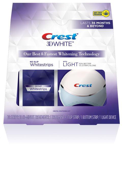 <p>Crest Whitestrips With Light<strong> (diş beyazlatıcı)</strong></p>