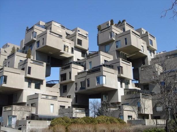 <p>1-Habitat 67 (Montreal, Kanada)</p>

<p> </p>
