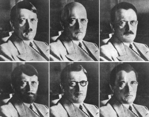 <p><strong>CIA arşivinden bir fotoğraf. CIA, Hitler'in kendisini gizlemek için nasıl kılık değiştirebileceğini düşünmüş.</strong><br />
 </p>
