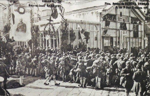 <p>Yunan Ordusunun İzmir'e çıkışı</p>
