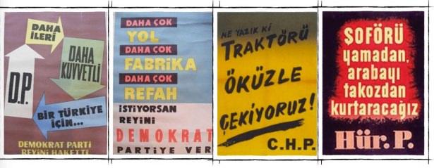 <p>İşte bakarken tebessüm edeceğiniz tarihi seçim afişleri!</p>