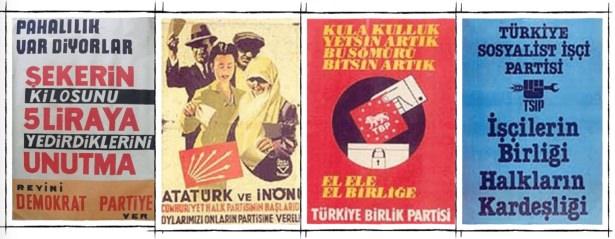 <p>İşte bakarken tebessüm edeceğiniz tarihi seçim afişleri!</p>