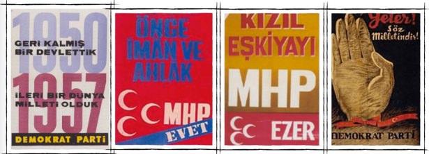 <p>İşte bakarken tebessüm edeceğiniz tarihi seçim afişleri!</p>