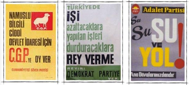 <p>İşte bakarken tebessüm edeceğiniz tarihi seçim afişleri!</p>