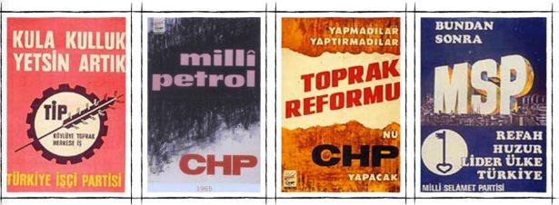 <p>İşte bakarken tebessüm edeceğiniz tarihi seçim afişleri!</p>