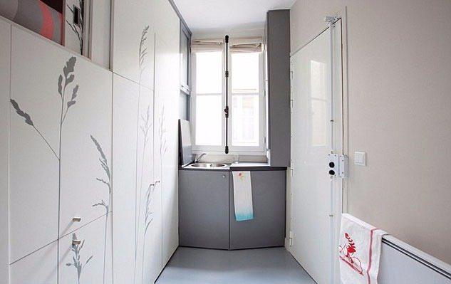 <p>86 metre karelik bir minik apartman dairesi yaşamak için cazip bir yer gibi görünmeyebilir ancak Paris’te bulunan bu özel minicik daire, katlanıp kaldırılabilen etkileyici bir yaşam alanına dönüştürülüyor.</p>