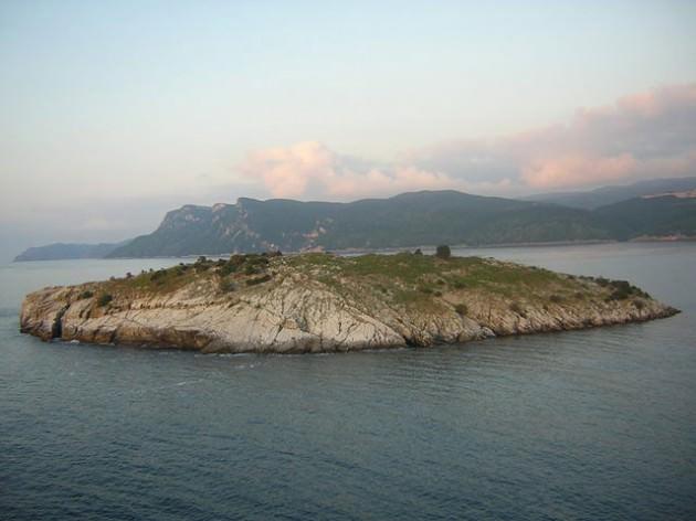 TAVŞAN ADASI: 21 MİLYON LİRA Üzerinde manastır kalıntıları olan ve 12 milyon dolardan (21 milyon TL) satılan Tavşan adası Bodrum açıklarında yer alıyor. Bir su kaynağı ve nehir bulunan adada 2 de iskele mevcut. Adanın hayvanseverler ve dalış yapanlar için ideal olduğu belirtiliyor. Ada 980 bin metrekare. 