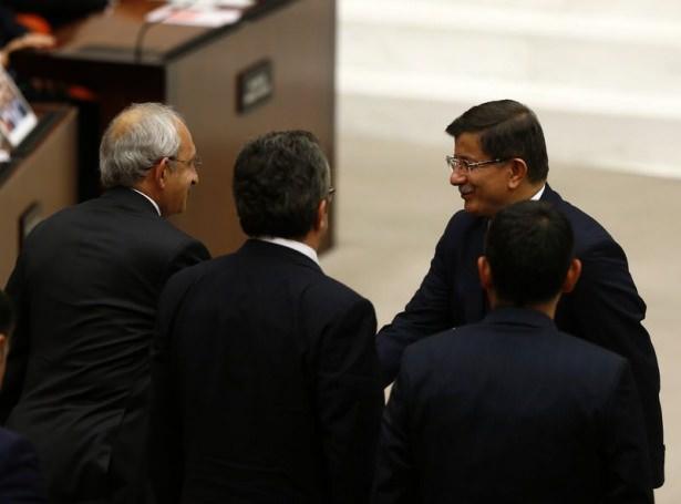 <p><strong>Teşekkür konuşması sonrası ise Meclis'te tarihi anlar yaşandı...</strong></p>
