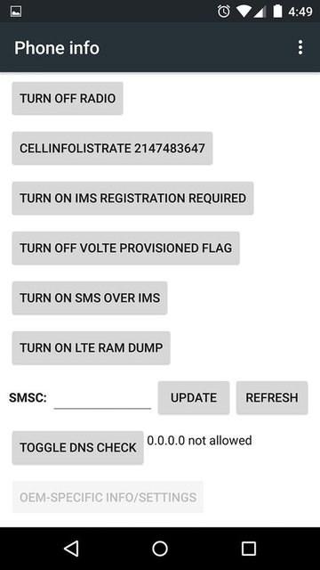 <p>Operatörünüz ile ilgili detaylı ayarları bu alanda görebiliyorsunuz. Hakkında bilgi sahibi olmadığınız bir ayarı değiştirmenizi önermiyoruz.</p>
