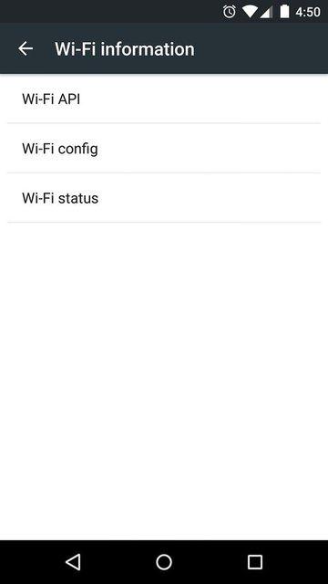<p>Wi-fi konfigürasyonlarını ve anlık Wi-fi durumunu bu alandan görebiliyorsunuz.</p>
