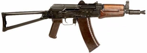 <p>AKS-74U "Krinikov" (1979-5.45x39mm)</p>

<p> </p>

