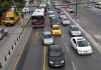 'Otobüs yolu'ndan ilk gün manzaraları