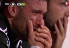 Gözyaşlarını tutamayan futbolcular