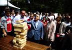 Gül çifti çocuklar gibi eğlendi