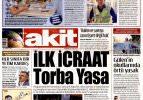 11 Eylül 2014 gazete manşetleri