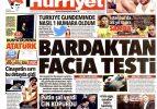 12 Kasım 2014 gazete manşetleri
