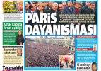 12 Ocak 2015 gazete manşetleri