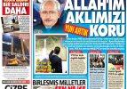 12 Şubat 2016 gazete manşetleri