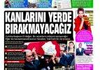 13 Kasım Pazar gazete manşetleri