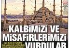 13 Ocak 2015 gazete manşetleri
